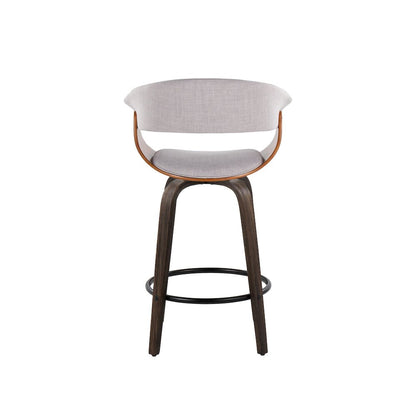 Vintage Mod 26" Fixed-Height Counter Stool - Set of 2