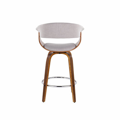 Vintage Mod 26" Fixed-Height Counter Stool - Set of 2