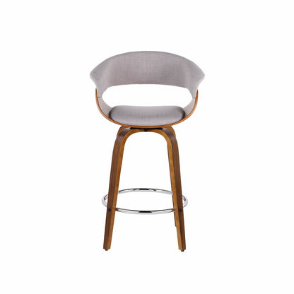 Vintage Mod 26" Fixed-Height Counter Stool - Set of 2