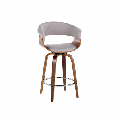 Vintage Mod 26" Fixed-Height Counter Stool - Set of 2