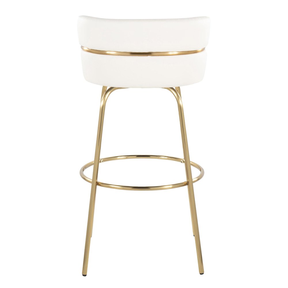 Cinch Claire 30" Fixed-Height Barstool - Set of 2