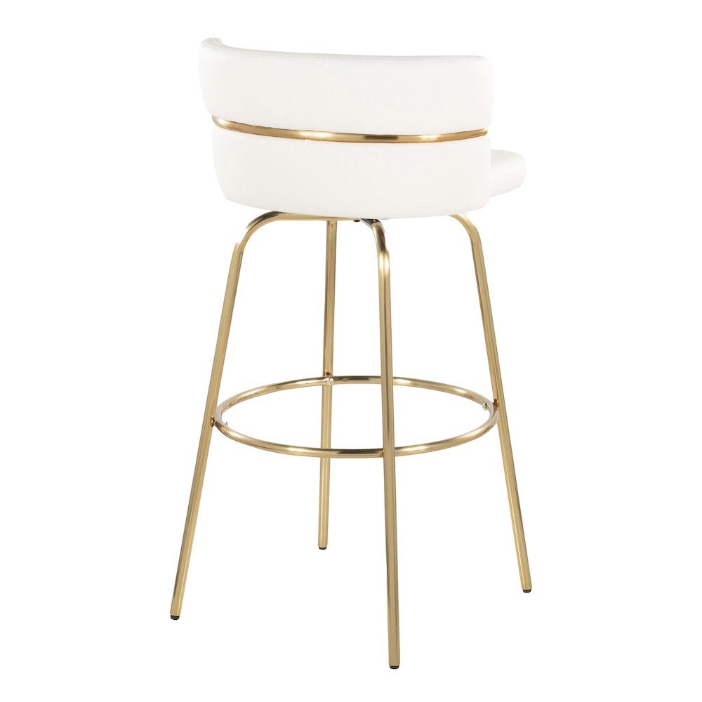 Cinch Claire 30" Fixed-Height Barstool - Set of 2