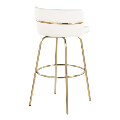 Cinch Claire 30" Fixed-Height Barstool - Set of 2