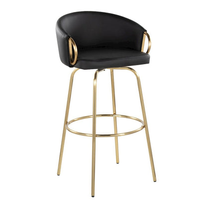 Claire 30" Fixed-Height Barstool - Set of 2