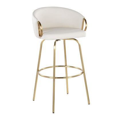Claire 30" Fixed-Height Barstool - Set of 2