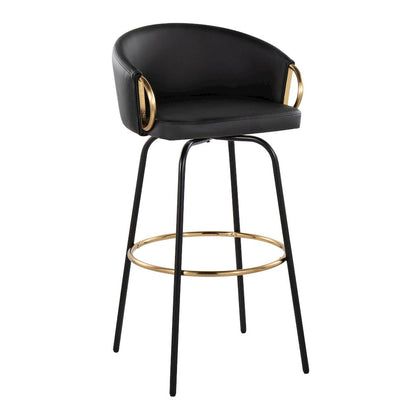 Claire 30" Fixed-Height Barstool - Set of 2