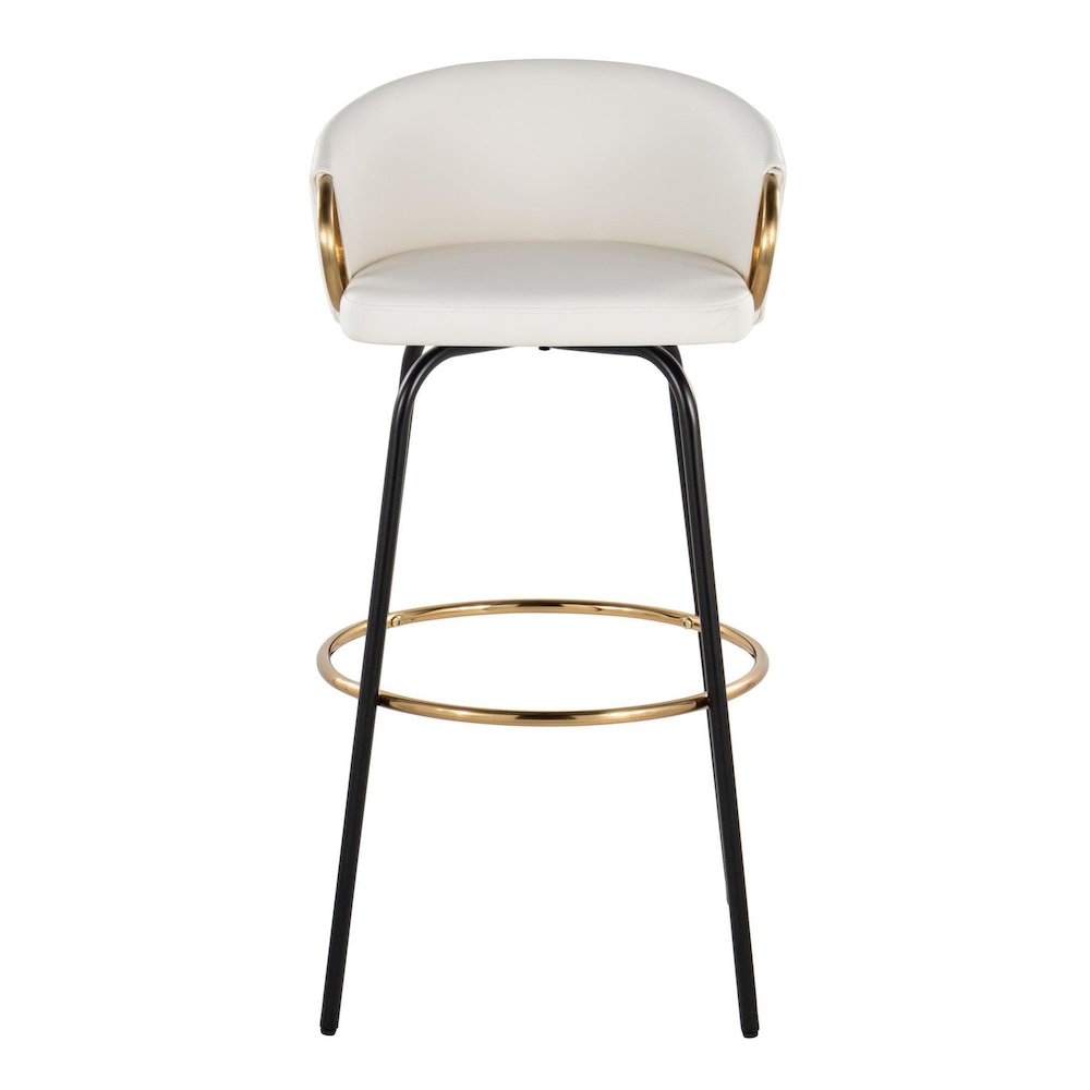 Claire 30" Fixed-Height Barstool - Set of 2