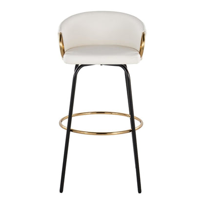 Claire 30" Fixed-Height Barstool - Set of 2