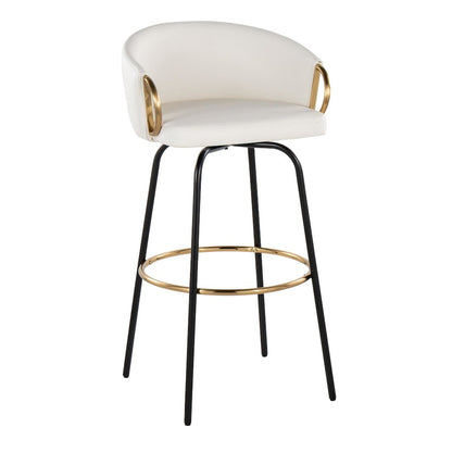Claire 30" Fixed-Height Barstool - Set of 2