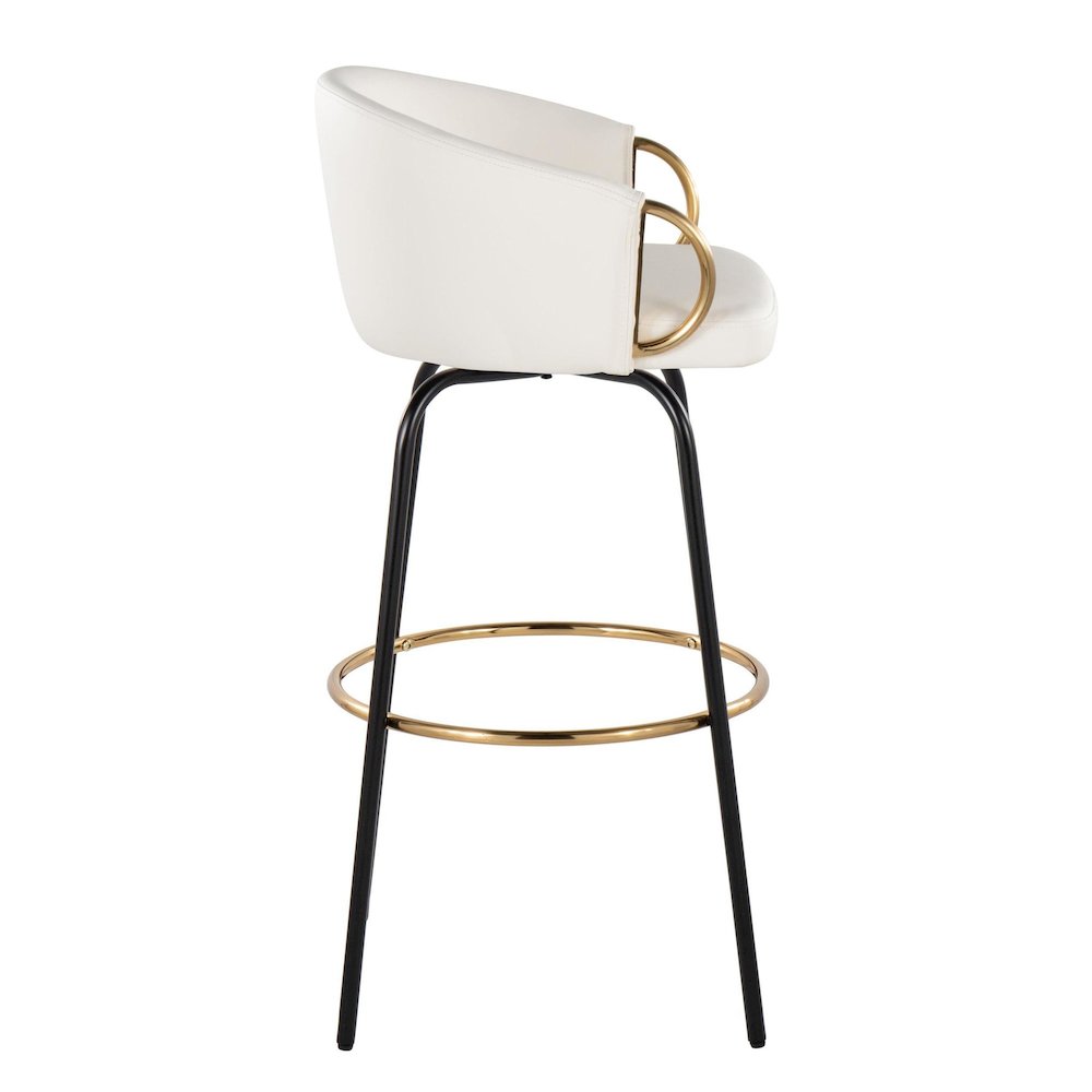 Claire 30" Fixed-Height Barstool - Set of 2