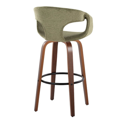 Curva 30" Fixed-Height Barstool - Set of 2
