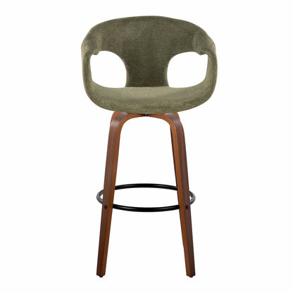 Curva 30" Fixed-Height Barstool - Set of 2