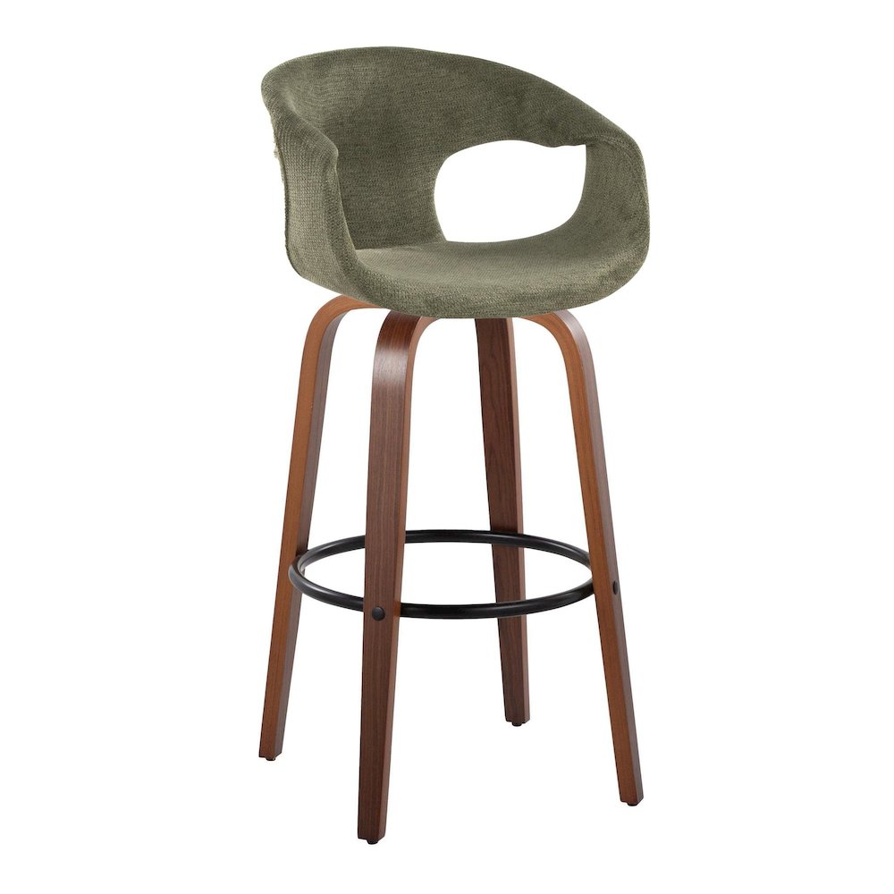 Curva 30" Fixed-Height Barstool - Set of 2