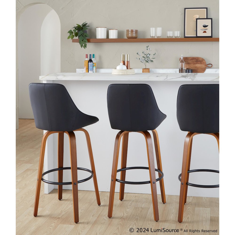 Diana 30" Fixed-Height Barstool - Set of 2