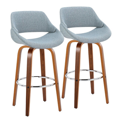 Fabrico 30" Fixed-Height Barstool - Set of 2