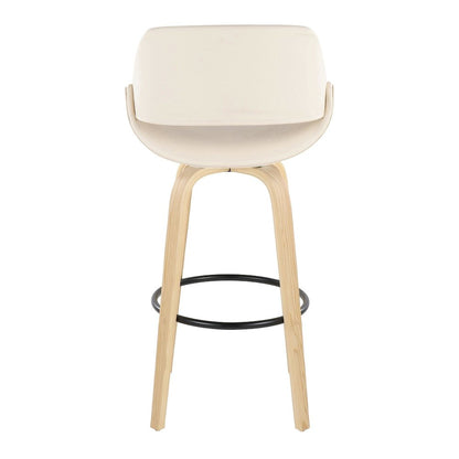 Fabrico 30" Fixed-Height Barstool - Set of 2