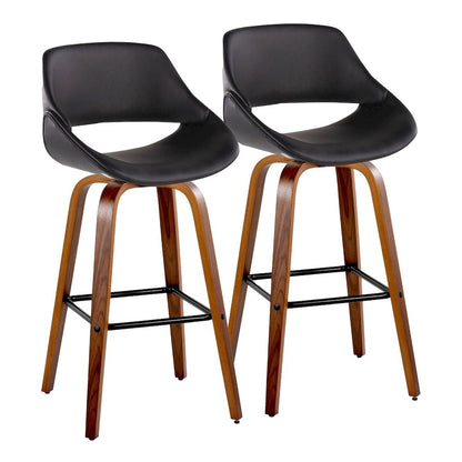 Fabrico 30" Fixed-Height Barstool - Set of 2