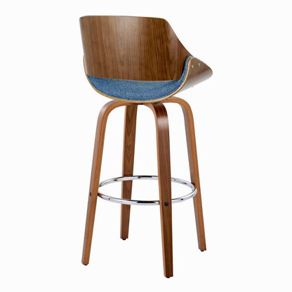 Multi Fabrizzi 30" Fixed-Height Barstool - Set of 2