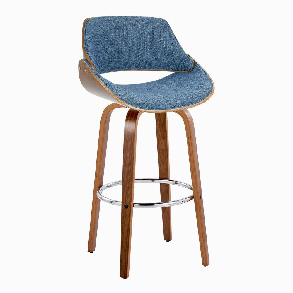 Multi Fabrizzi 30" Fixed-Height Barstool - Set of 2
