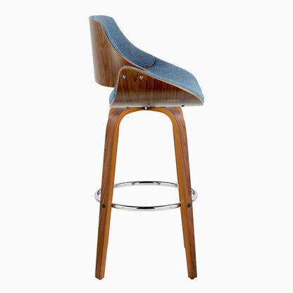 Multi Fabrizzi 30" Fixed-Height Barstool - Set of 2