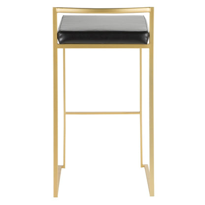 Fuji Stacker 30" Fixed-Height Barstool - Set of 3
