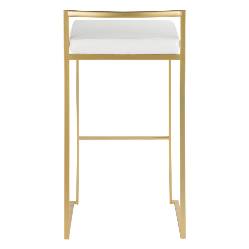 Fuji Stacker 30" Fixed-Height Barstool - Set of 3