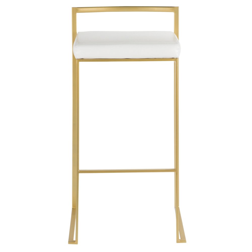 Fuji Stacker 30" Fixed-Height Barstool - Set of 3