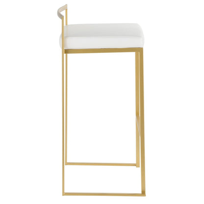 Fuji Stacker 30" Fixed-Height Barstool - Set of 3