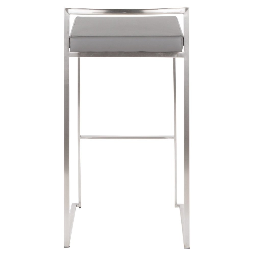 Fuji Stacker 30" Fixed-Height Barstool - Set of 3