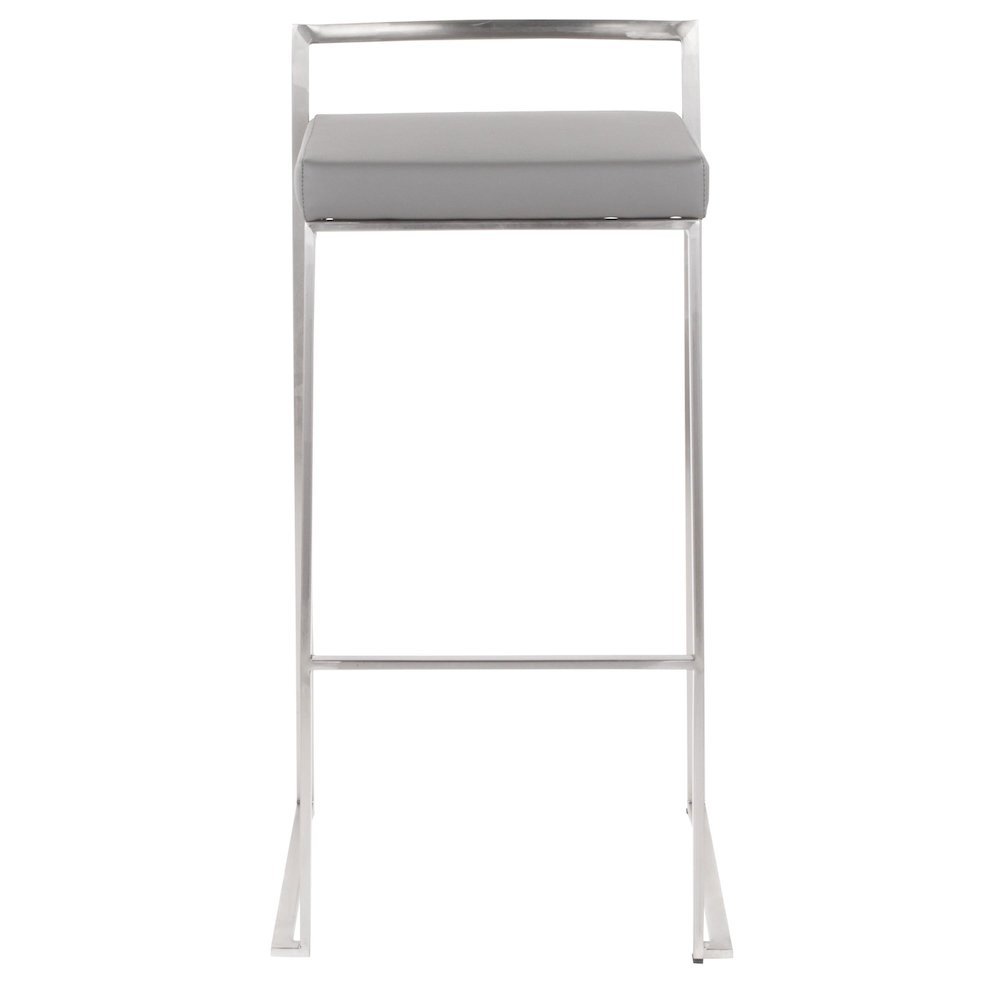 Fuji Stacker 30" Fixed-Height Barstool - Set of 3