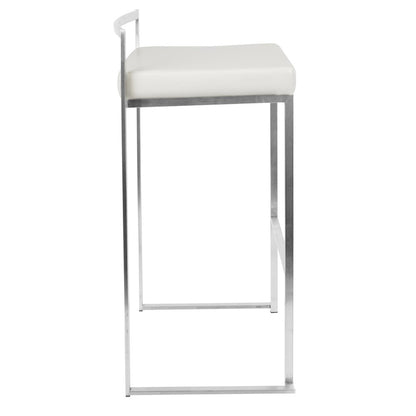 Fuji Stacker 30" Fixed-Height Barstool - Set of 3