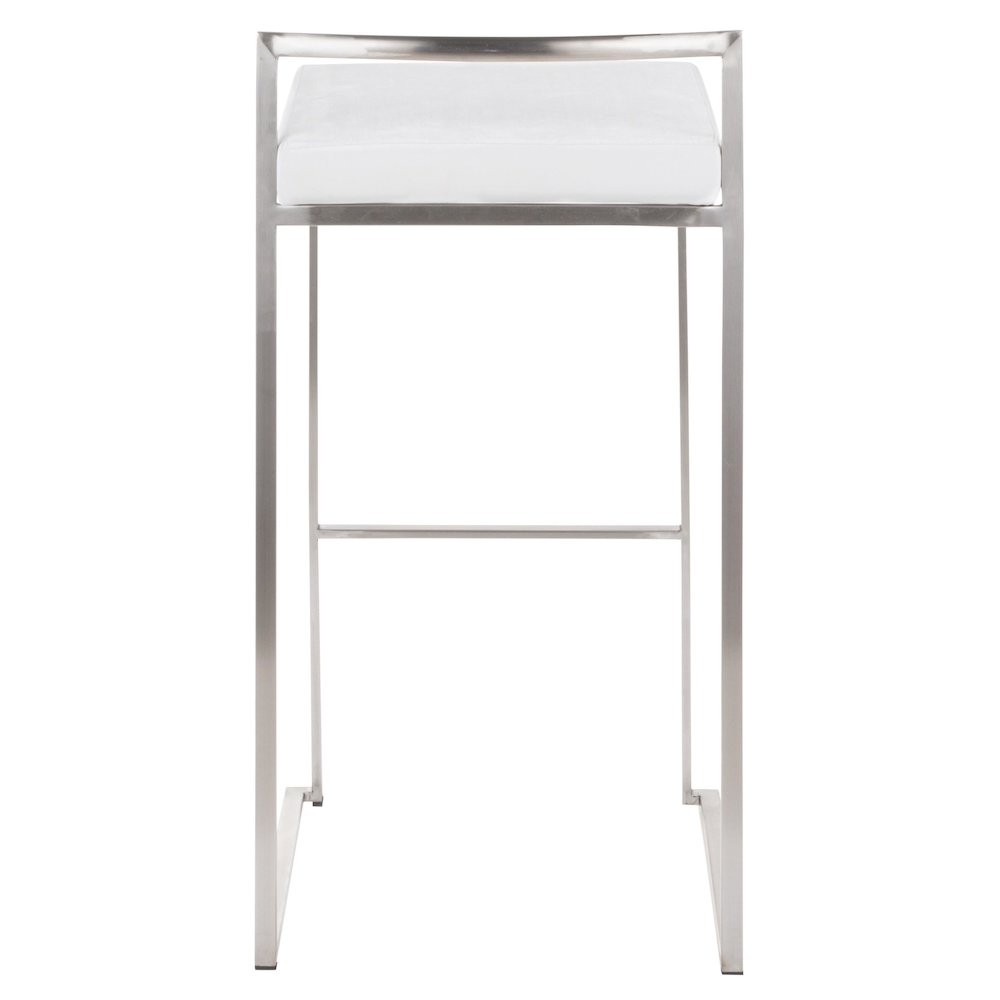 Fuji Stacker 30" Fixed-Height Barstool - Set of 3