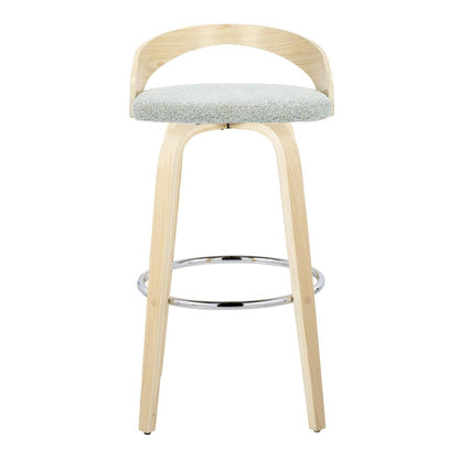 Brown Grotto 30" Fixed-Height Barstool - Set of 2