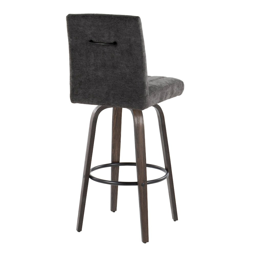 Hank 30" Fixed-Height Barstool - Set of  2