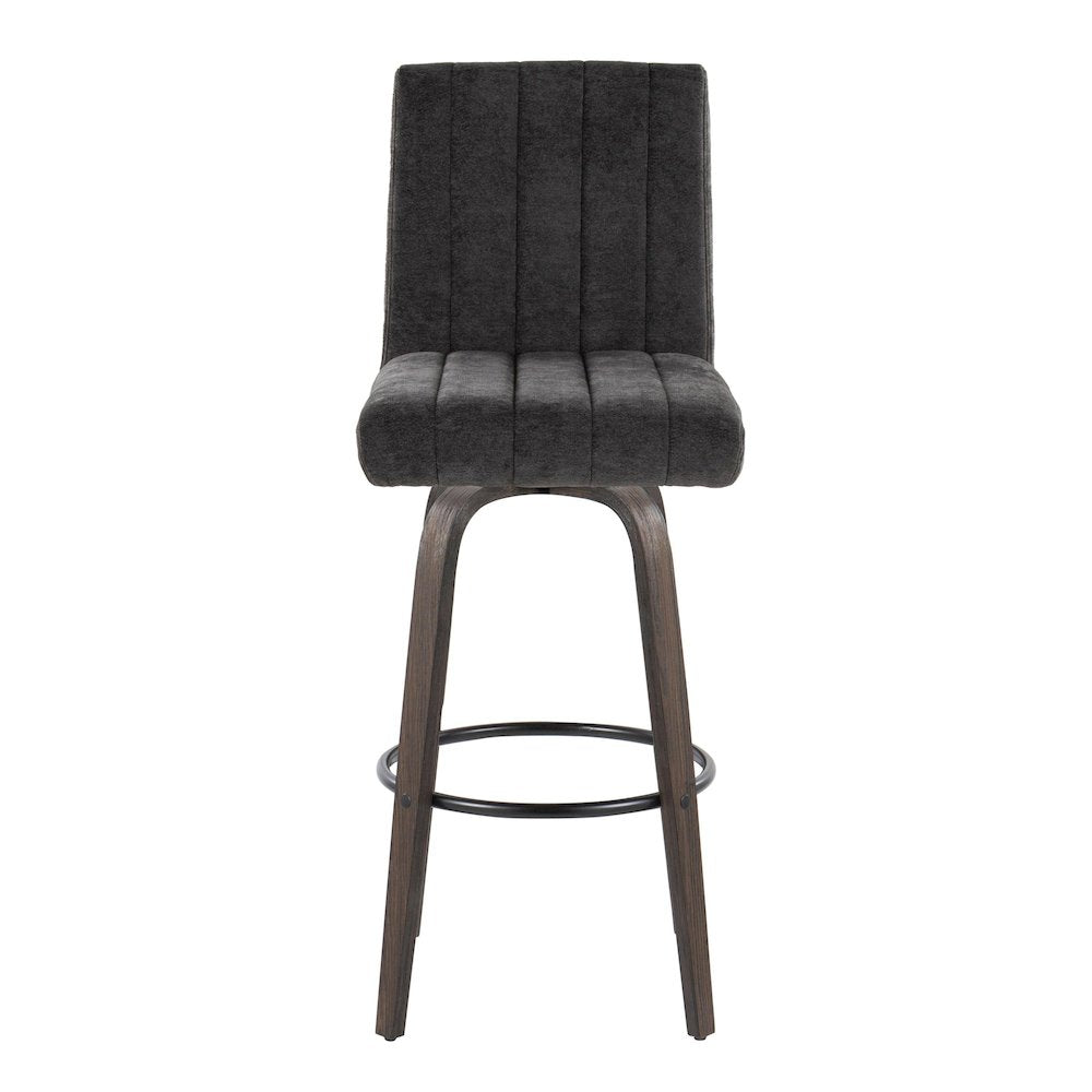 Hank 30" Fixed-Height Barstool - Set of  2
