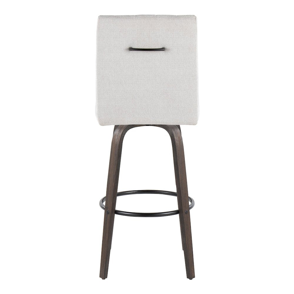 Hank 30" Fixed-Height Barstool - Set of  2