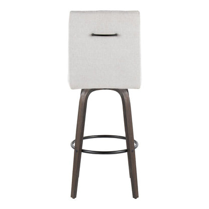 Hank 30" Fixed-Height Barstool - Set of  2
