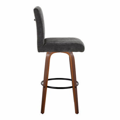 Hank 30" Fixed-Height Barstool - Set of  2