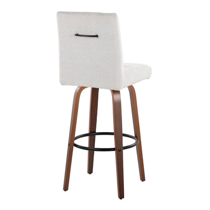 Hank 30" Fixed-Height Barstool - Set of  2