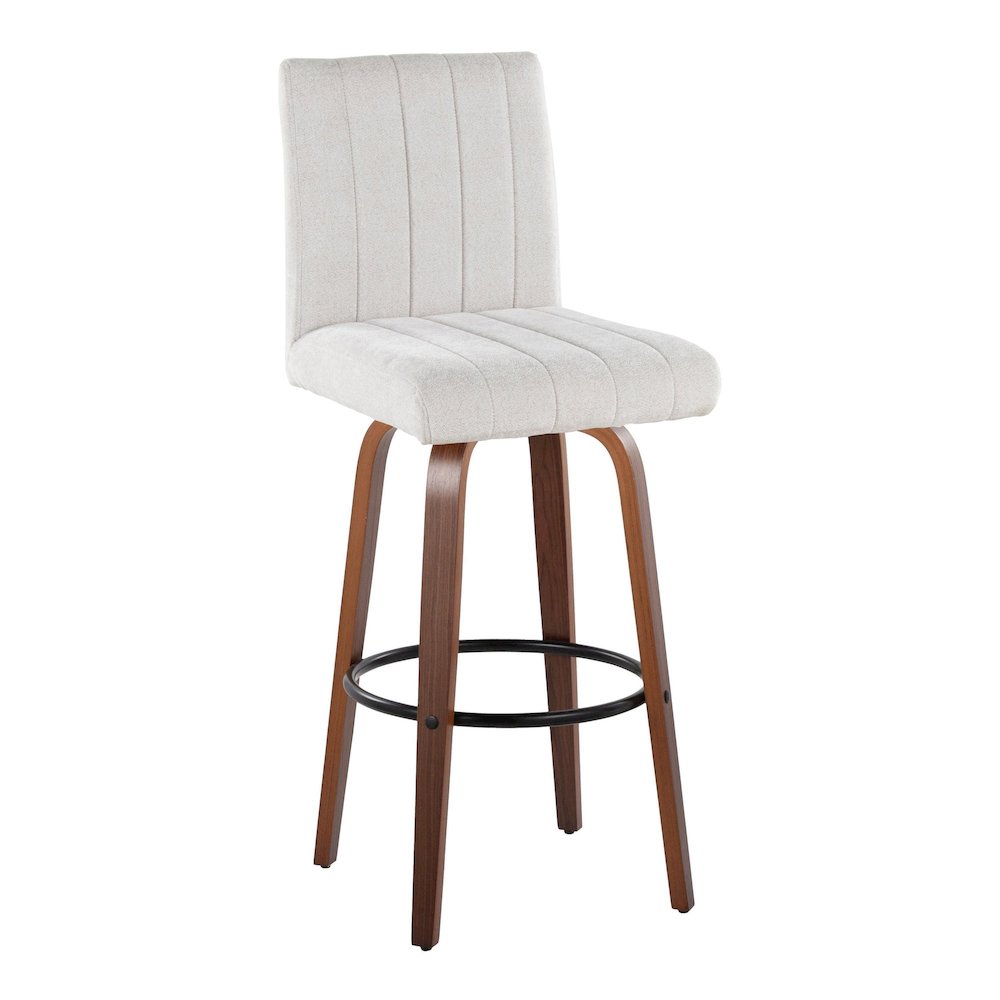 Hank 30" Fixed-Height Barstool - Set of  2