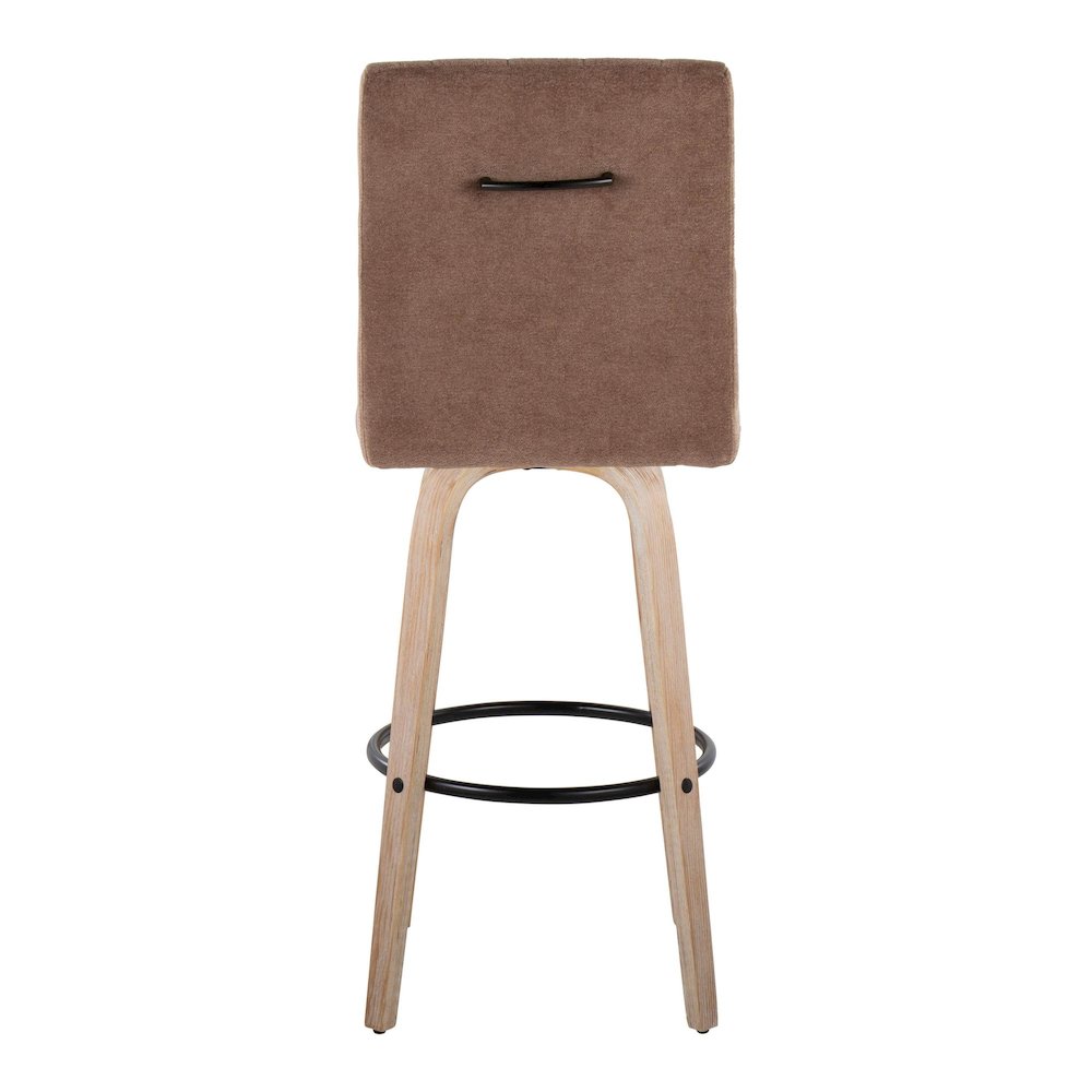 Hank 30" Fixed-Height Barstool - Set of  2