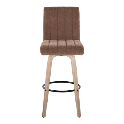 Hank 30" Fixed-Height Barstool - Set of  2