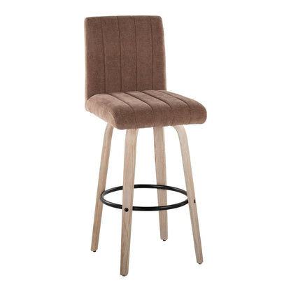 Hank 30" Fixed-Height Barstool - Set of  2