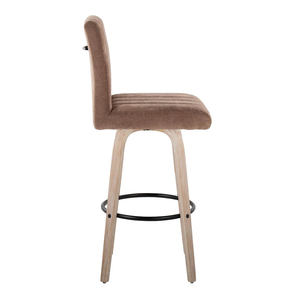 Hank 30" Fixed-Height Barstool - Set of  2
