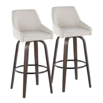Hannah 30" Fixed-Height Barstool - Set of 2