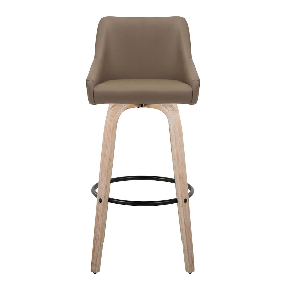 Hannah 30" Fixed-Height Barstool - Set of 2