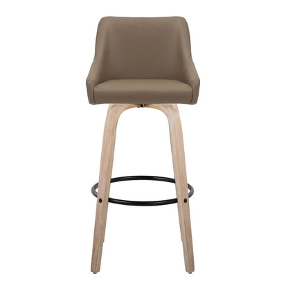 Hannah 30" Fixed-Height Barstool - Set of 2