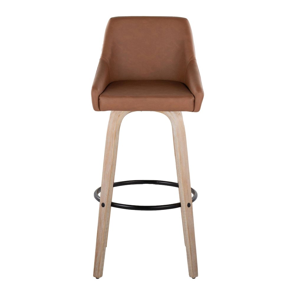 Hannah 30" Fixed-Height Barstool - Set of 2
