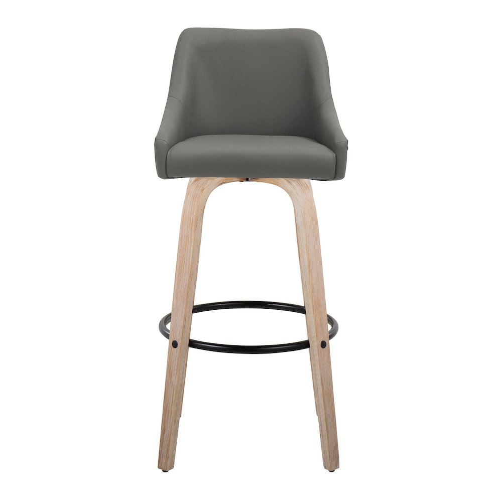 Hannah 30" Fixed-Height Barstool - Set of 2