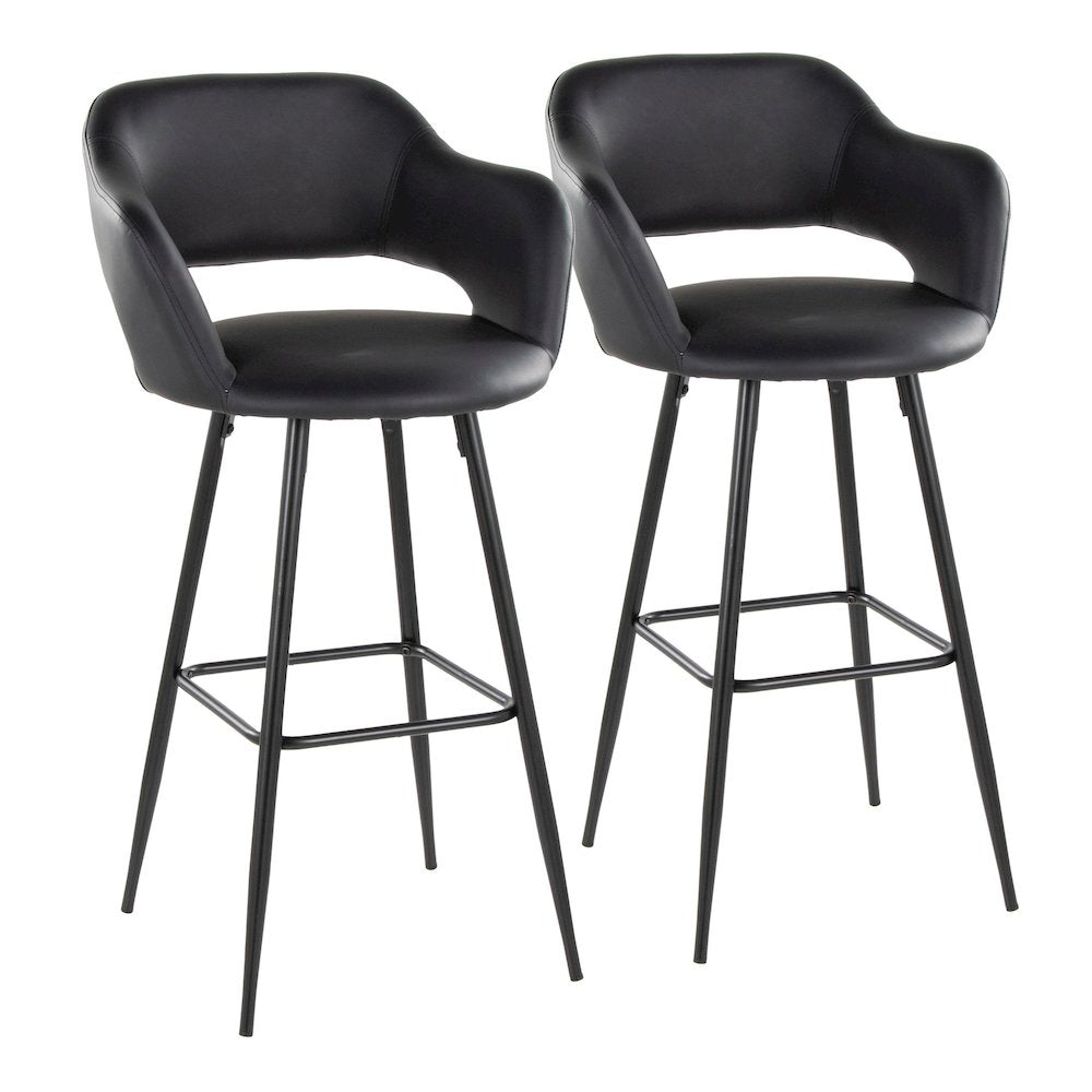 Margarite 30" Fixed-Height Barstool - Set of 2